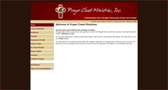 Desktop Screenshot of prayerclosetministries.org